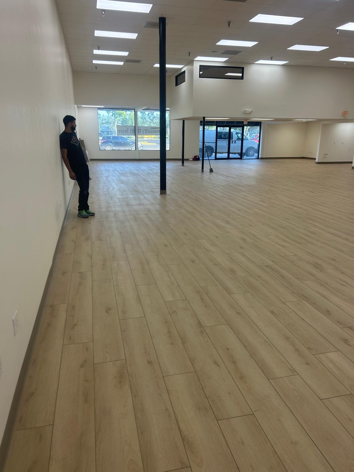 Before flooring installation